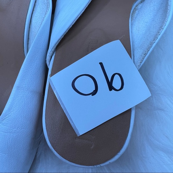 James Smith Cafe society mule white wood leather 38 - Picture 10 of 10